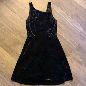 Backless mini dress
